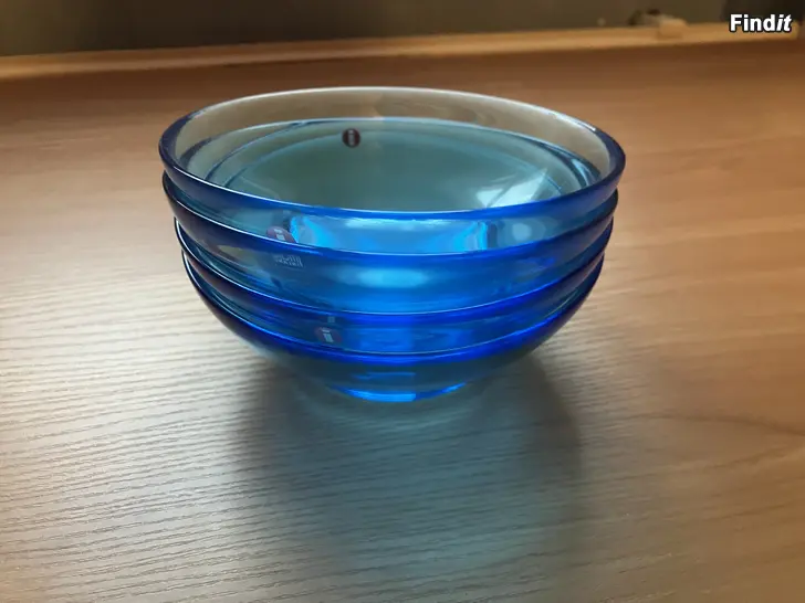 Säljes Fyra Iittala-skålar