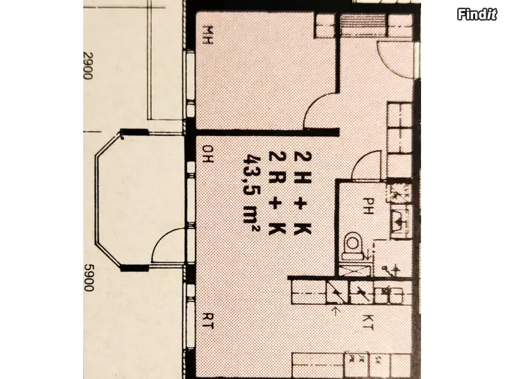 Uthyres Uthyres 2rk i vasa centrum