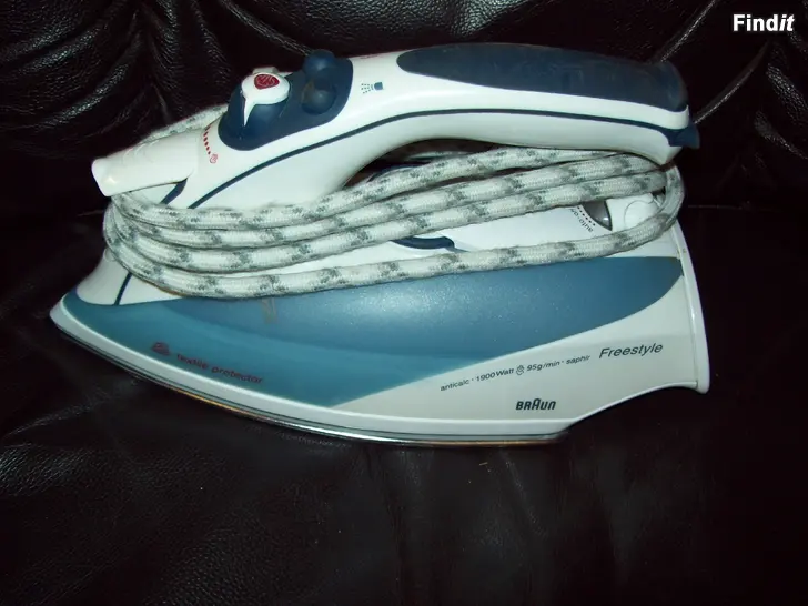 Säljes Braun Freestyle höyrysilitysrauta