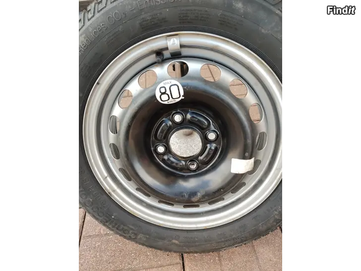 Myydään VARARENGAS, Volvo S40, teräs, 114,3  ET40