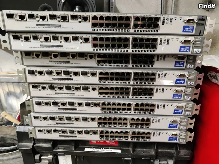 Myydään hp procurve 2824