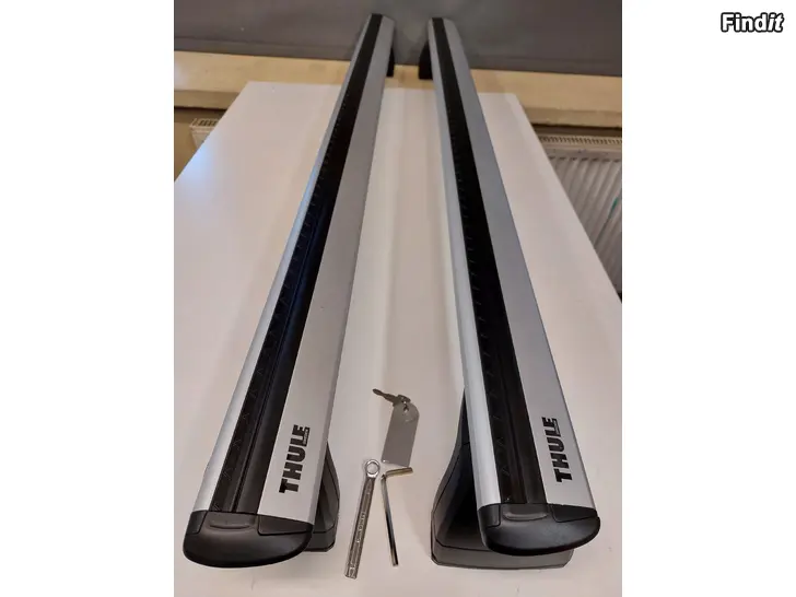 Myydään Kattotelineet/Takräcke Volkswagen Caravelle Thule 135 cm