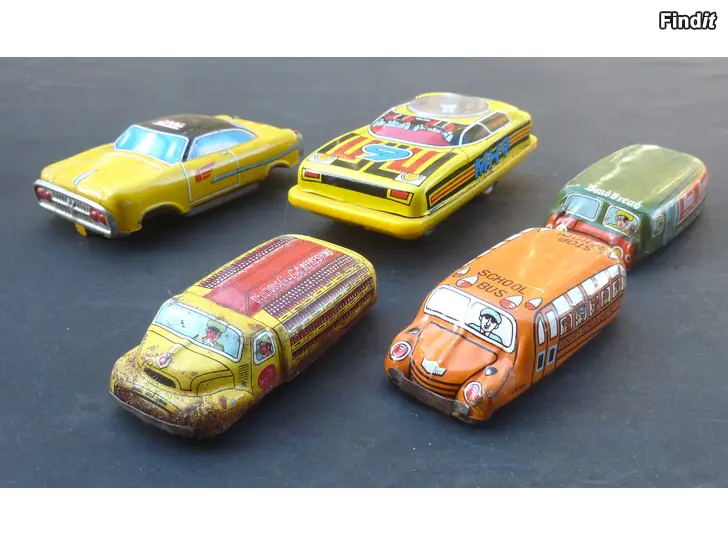 Myydään Wanhoja leikkiautoja