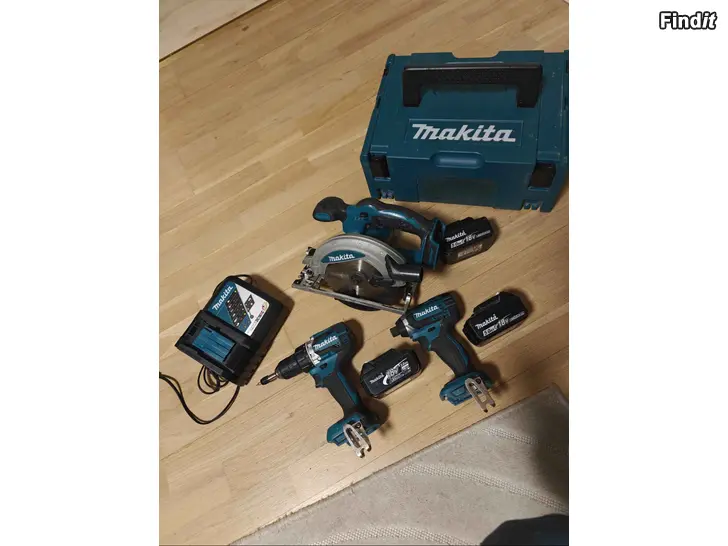 Myydään Makita akkukoneita