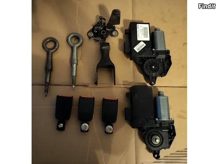 Myydään Lasinnostimen moottori moottorituki hinnaussilmukka