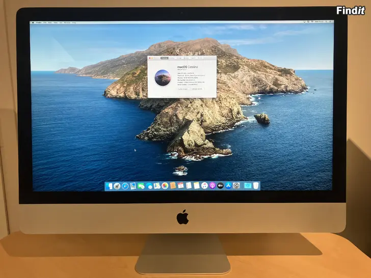 Säljes iMac 27 3.5GHz Quad-Core i7, 16GB ram, 500GB SSD Late 2013