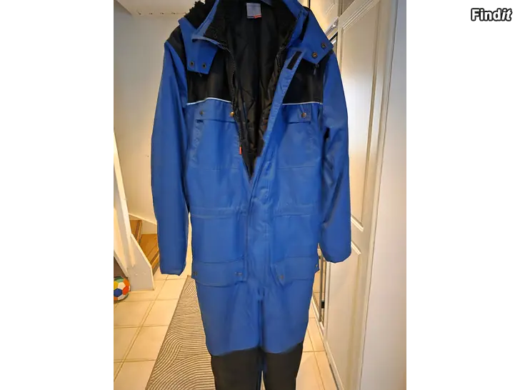 Myydään Fristad Kansas vinterhalare  Herr, storlek L Regular, blå