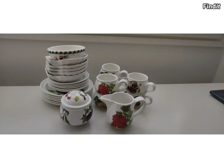 Säljes Portmeirion pomona te/kaffe servis