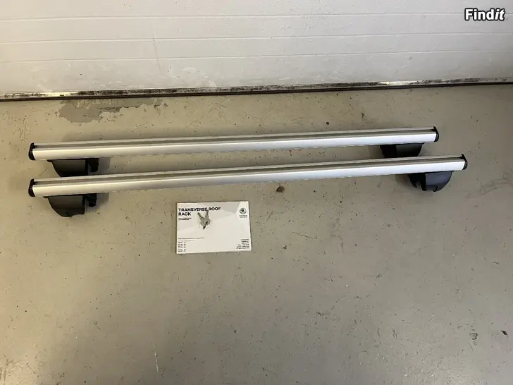 Myydään Skoda Kodiaq kattotelineet