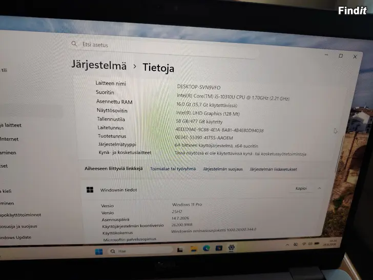 Myydään Tietokone, Kannettava