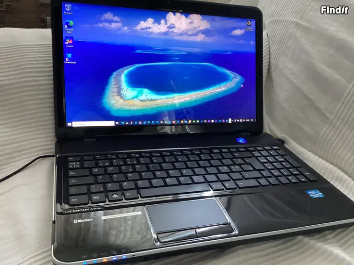 Myydään Fujitsu Lifebook A series win10 lot Enterprice