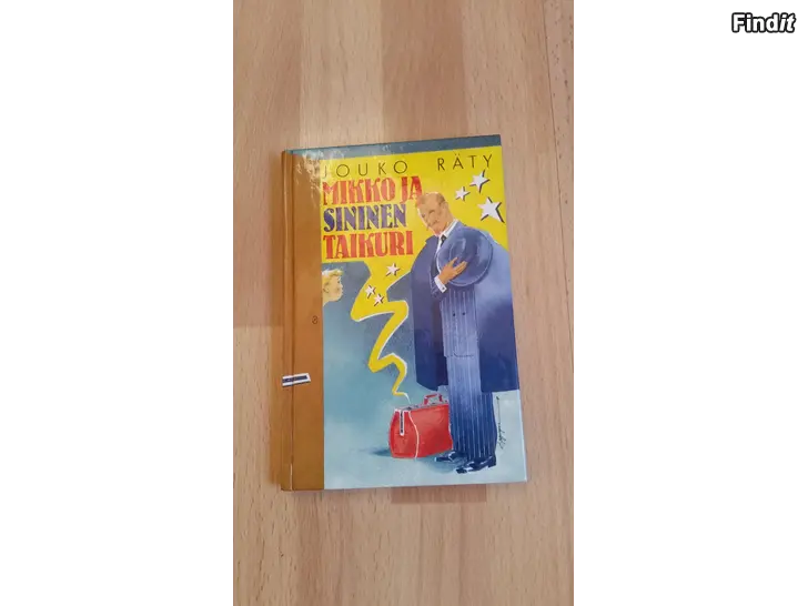 Myydään Mikko ja Sininen Taikuri  Jouko Räty  Karisto 1994  -hinta 4e