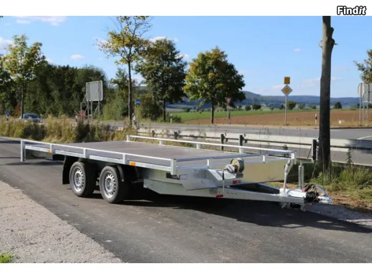 Uthyres Släpvagn/Kuljetustraileri Blyss 2700kg 4x2m