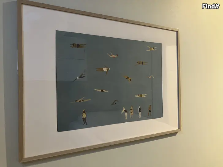Säljes Fin poster + ram