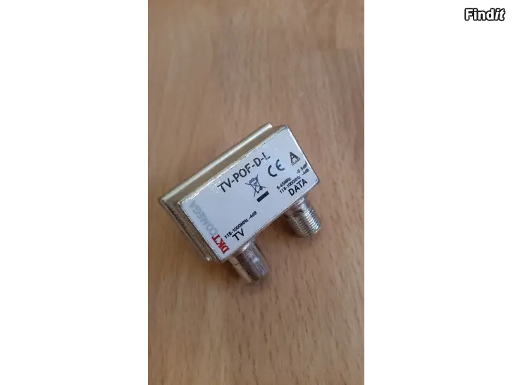 Myydään TV/Data -jaotin kaapelimodeelikäyttöön 5e