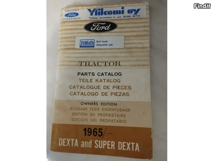 Säljes Ford Dexta,Super Dexta