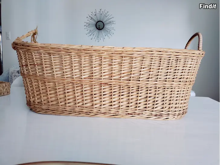 Myydään Punottu kori