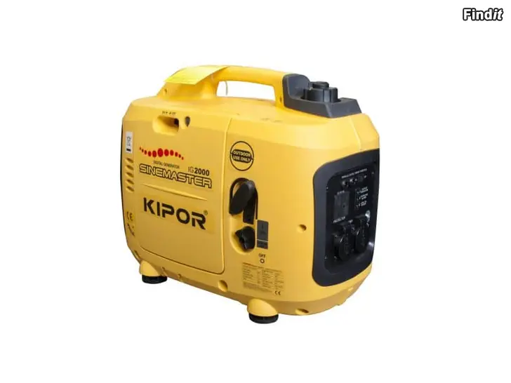 Uthyres Portabel generator/Salkkuaggregaatti Kipor IG2000