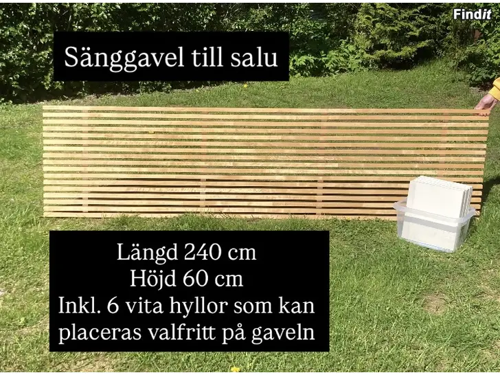 Myydään Sänggavel
