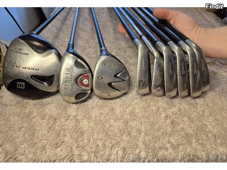 Myydään Golf mailat 9kpl