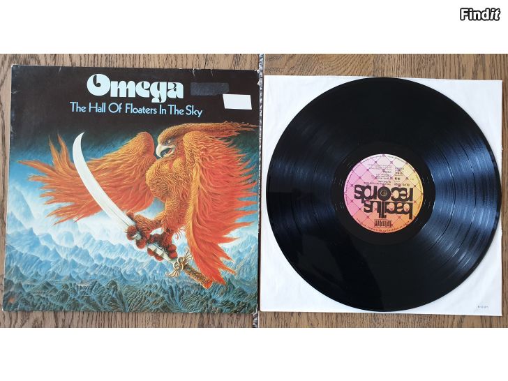 Säljes Omega, The hall of floaters in the sky. Vinyl LP
