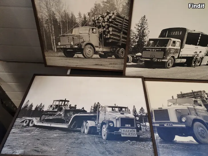 Myydään Vanhoja Sisu kuorma-autotauluja