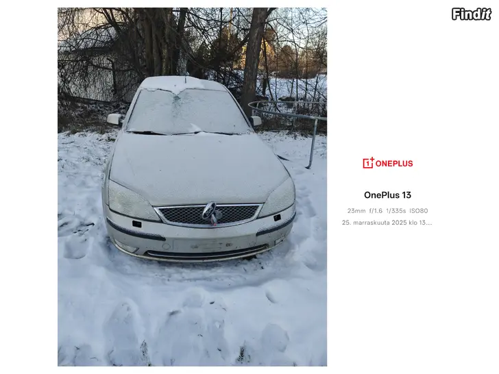 Myydään FORD MONDEO 2.5 V6 GHIA