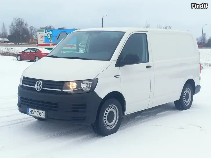 Myydään Volkswagen Transporter 2.0 TDi 75kW pakettiauto SIS.ALVn 25,5 PROSENTTIA