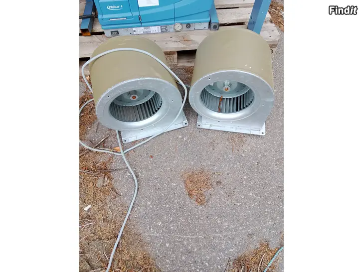 Säljes Ventilations fläktar
