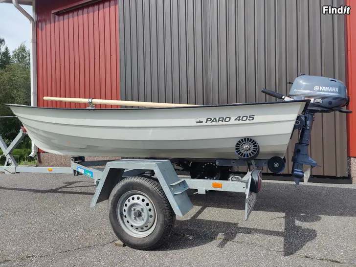 Säljes Paro 405 med Yamaha 4hk 4-takt motor