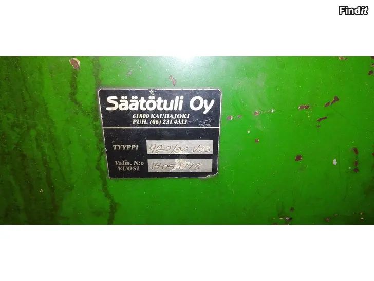 Säljes Säätötuli. Stoker