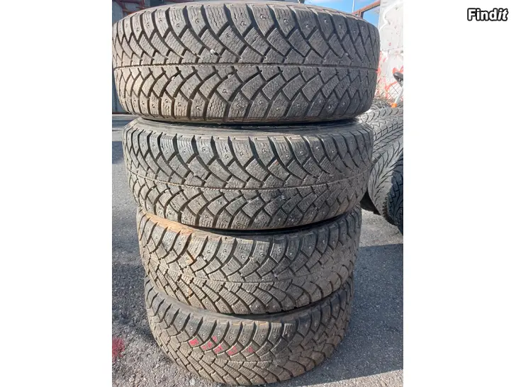 Myydään Nastarenkaat 195/65R15 95Q vanteet 4-100