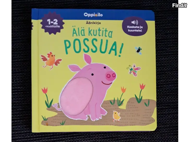 Säljes Älä kutita POSSUA -ääni- ja koskettelukirja
