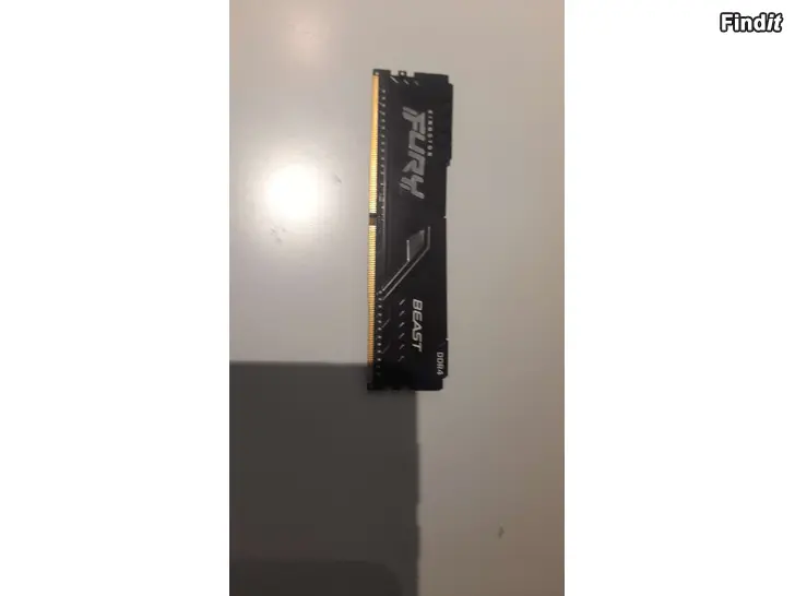 Säljes Kingston Fury Beast 8gb ddr4 3200mhz sticka 1st