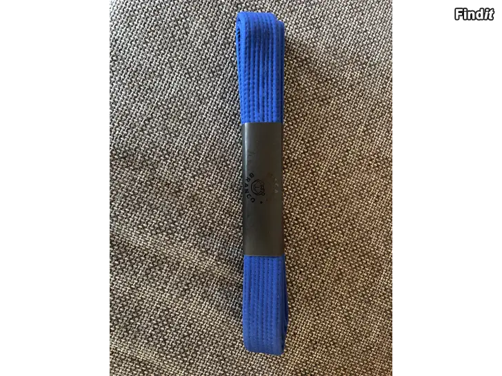 Säljes Macaco Branconn BJJ-bälte, blå