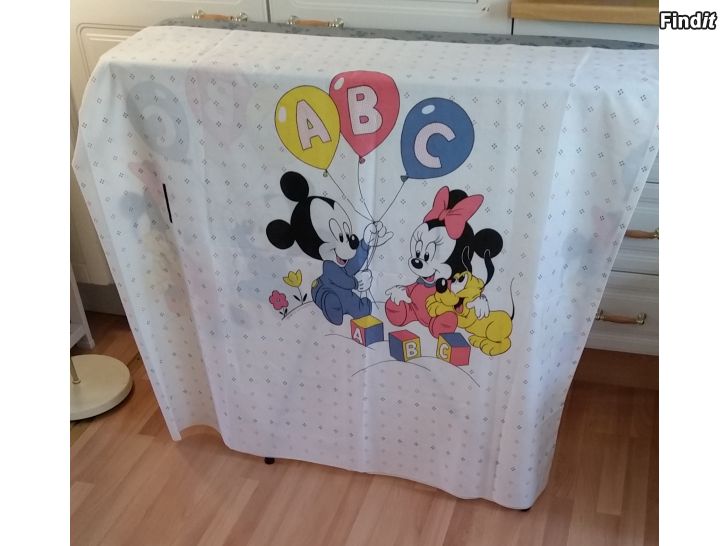 Myydään Disney Mikki Hiiri verhokappa ABC  -5e