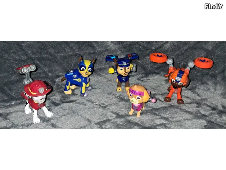 Säljes Ryhmä Hau toimintahahmolelu 5 kpl