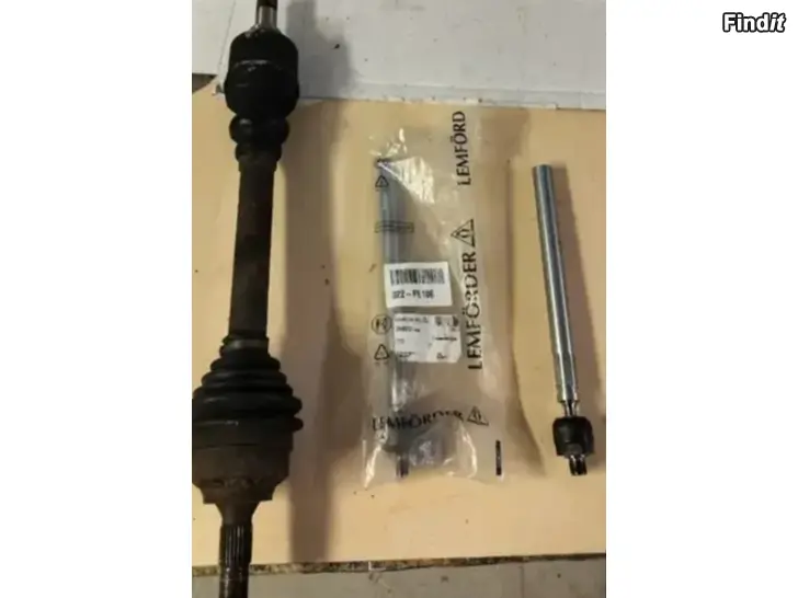 Myydään Takaumpio vetoakseli raidetangon sisä