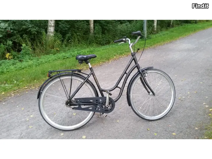 Myydään Monark Katarina Original 28tum 7-vaihteinen naistenpyörä musta -hinta 130e