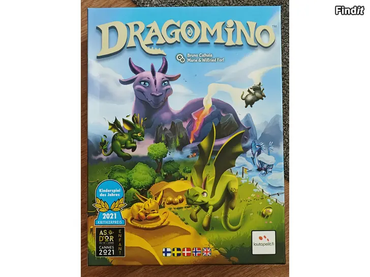 Myydään Dragomino Lautapeli