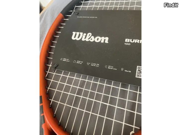 Myydään Wilson Burn 100