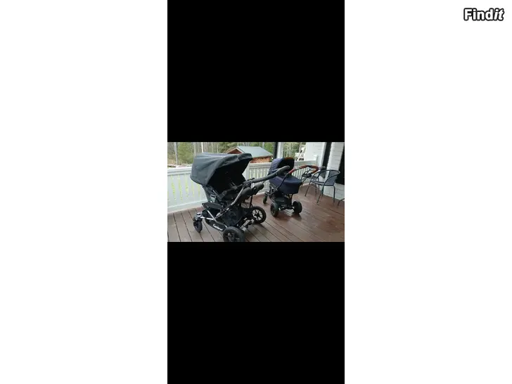 Säljes Emmaljunga double viking + Emmaljunga viking