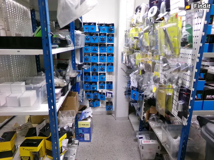 Säljes Reservdels lager till salu Konkursbo säljer