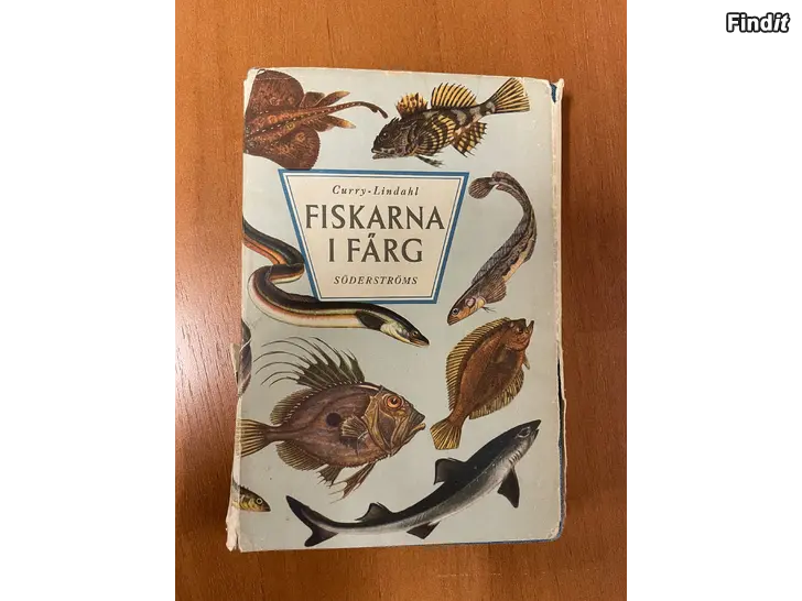 Säljes Faktabok. Fiskar i färg