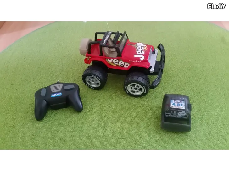 Myydään NIKKO Jeep WRANGLER radio-ohjattava auto -hinta 8e