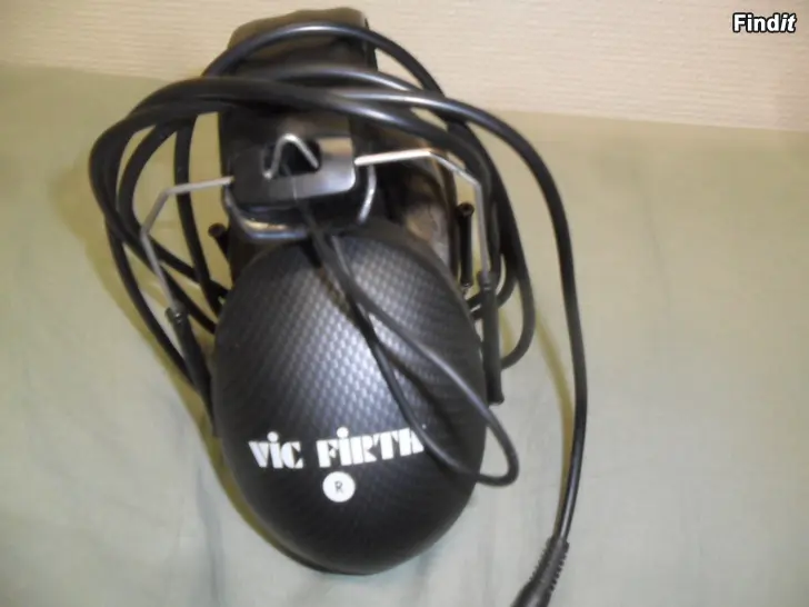 Myydään vic firth rumpu kuulokkeet