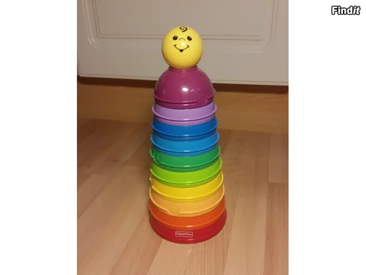 Myydään Fisher Price Brilliant Basics Stack  Roll Cups 8e