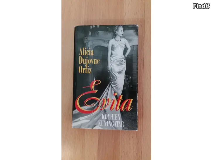 Myydään Evita köyhien kuningatar kirja 3e