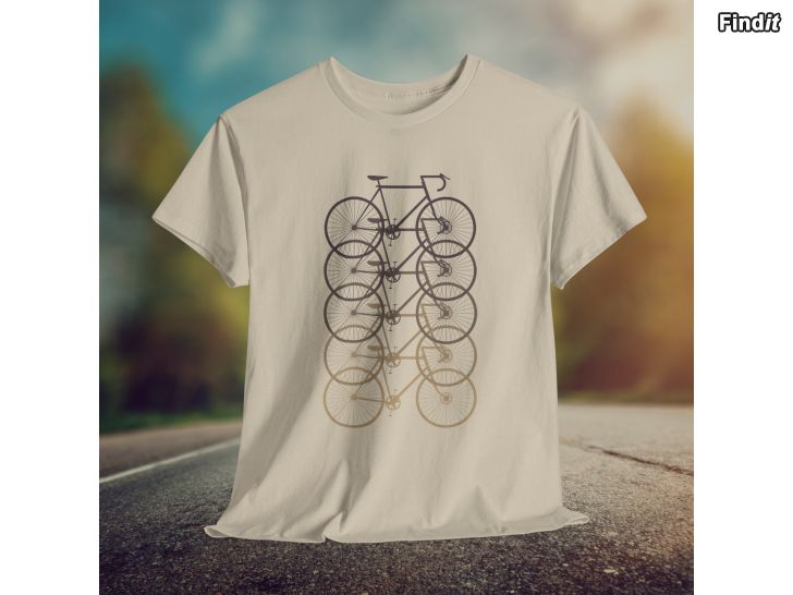 Säljes T-shirt med cykelbild