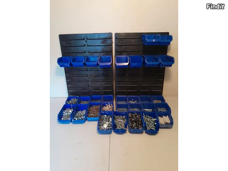 Säljes Väggpaneler med lådor m.m